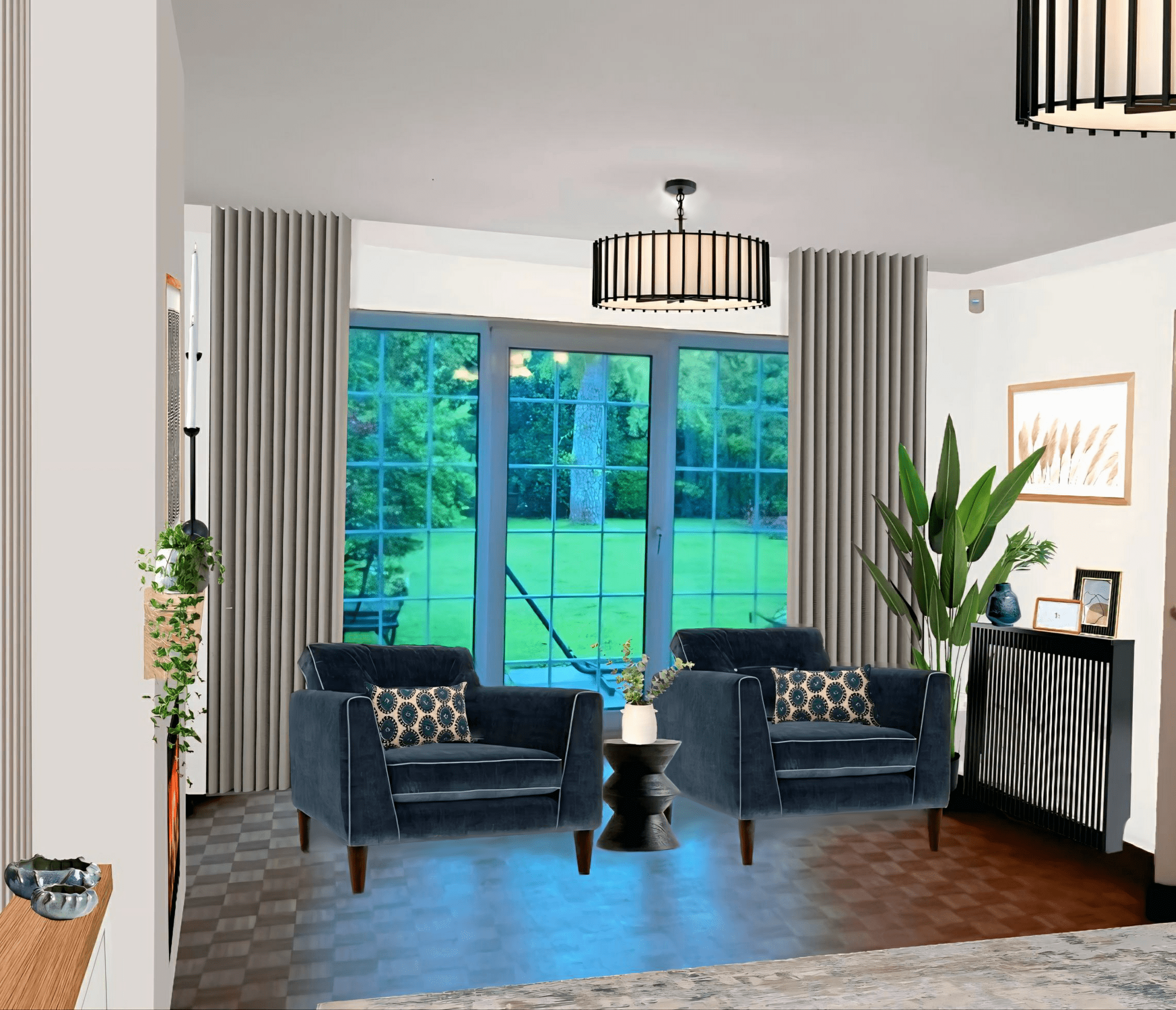 Lounge design by Ka Interiors South Wales