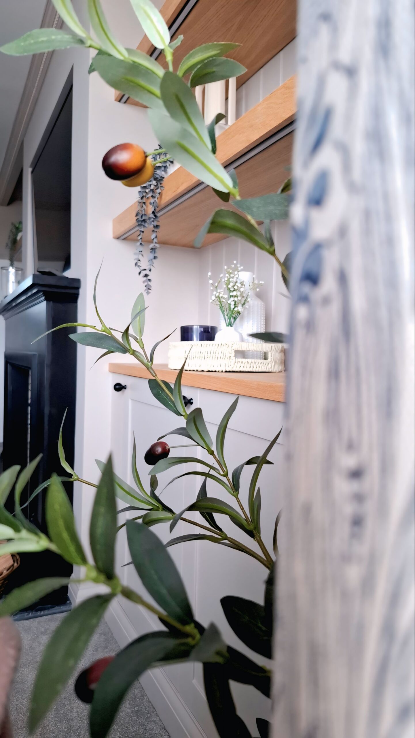 close up of shelving